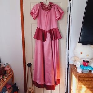 Handmade Princess Peach Dress Costume